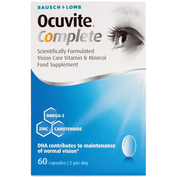 Ocuvite Complete Eye Vitamins & Minerals Capsules Pack of 60