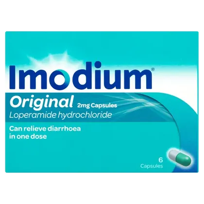Imodium Diarrhoea Relief Capsules Pack of 6
