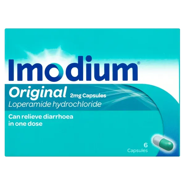 Imodium Capsules Pack of 6
