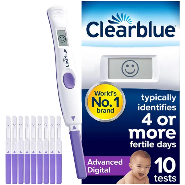Clearblue Ovulation Advanced Digital Test Pack of 10