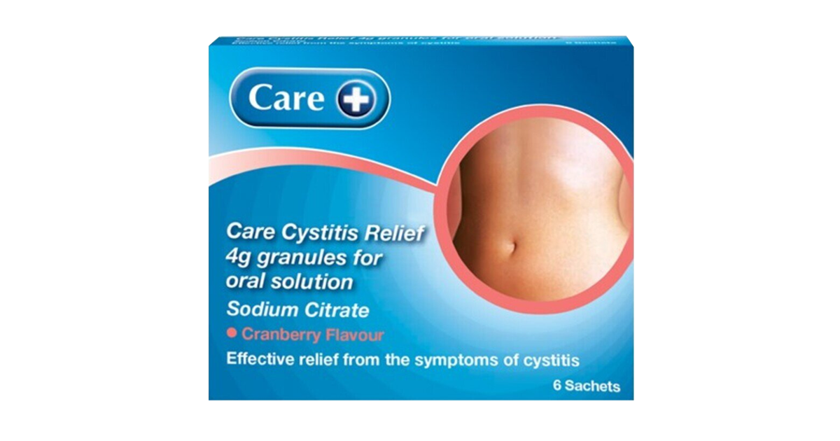 Care Cystitis Relief 4g Sachets Pack of 6