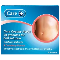 Care Cystitis Relief 4g Sachets Pack of 6