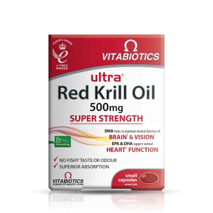 Vitabiotics Ultra Krill Oil Capsules Pack of 30