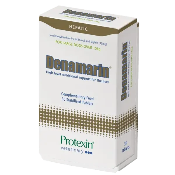 Denamarin Tablets for Large Dogs Over 15kg 425mg Pack of 30