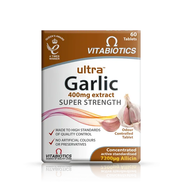 Vitabiotics Ultra Garlic Tablets Pack of 60