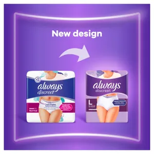 Always Discreet Pants Plus Medium Pack of 9