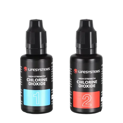 Lifesystems Chlorine Dioxide Water Purification Liquid 2 x 30ml