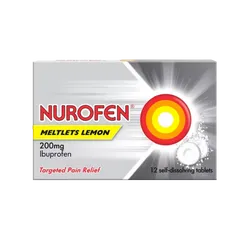 Nurofen Meltlets 200mg Compressed Tablets Pack of 12