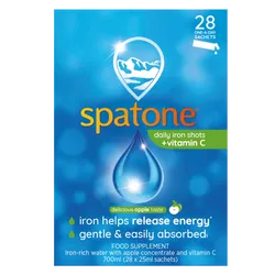 Spatone Apple Liquid Supplement with Vitamin C Sachets Pack of 28