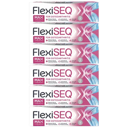 Flexiseq Max Strength for Osteoarthritis Gel 50g Pack of 6