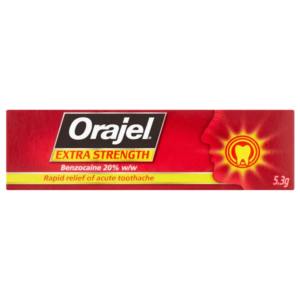 Orajel Extra Strength Dental Gel 5.3g