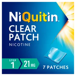 Niquitin 21mg Patches Clear Step 1 Pack of 7