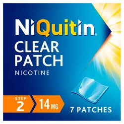 Niquitin 14mg Patches Clear Step 2 Pack of 7