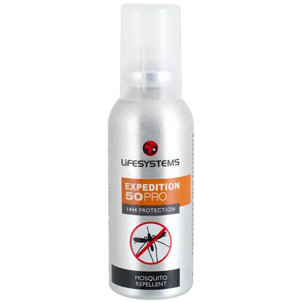Lifesystems Expedition 50 PRO Mosquito Repellent Spray 100ml