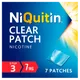 Niquitin 7mg Patches Clear Step 3 Pack of 7