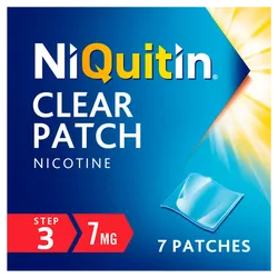 Niquitin 7mg Patches Clear Step 3 Pack of 7