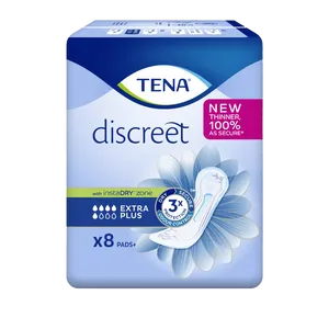 TENA Discreet Extra Plus Pads Pack of 8