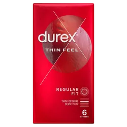 Durex Thin Feel Condoms Pack of 6