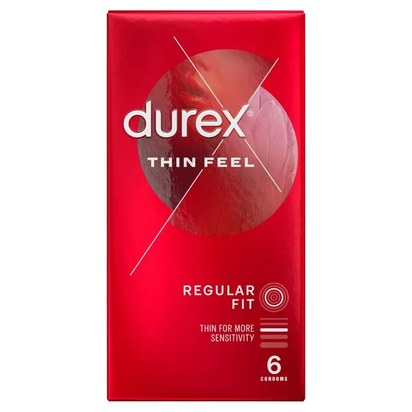 Durex Thin Feel Condoms Pack of 6
