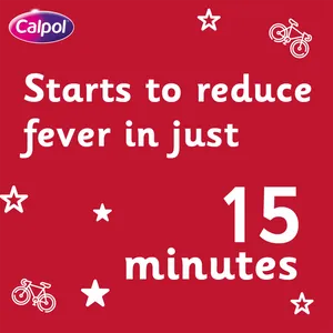 Calpol SixPlus Fast Melts Strawberry Flavour Tablets Pack of 24