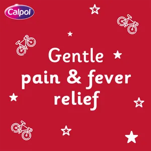 Calpol SixPlus Fast Melts Strawberry Flavour Tablets Pack of 24