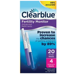 Clearblue Fertility Monitor Advanced Sticks 20 & 4 Pregnancy Tests