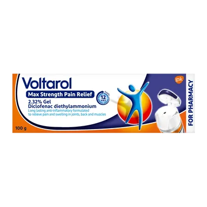 Voltarol Max Strength Pain Relief 12 Hour Gel 100g