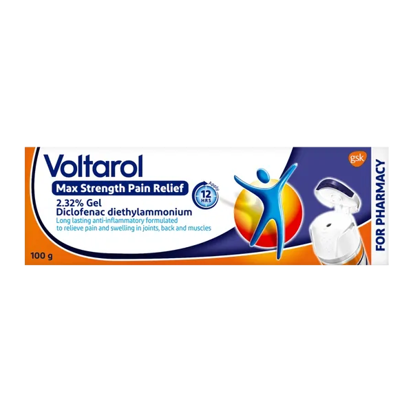 Voltarol Max Strength Pain Relief 12 Hour Gel 100g