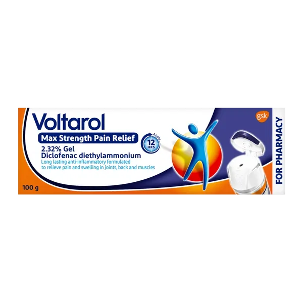 Voltarol Max Strength Pain Relief Gel 100g - Weldricks