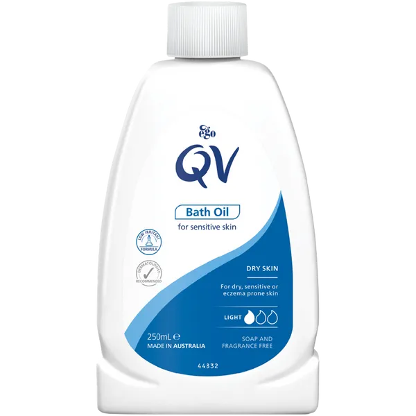 Qv deals bath oil