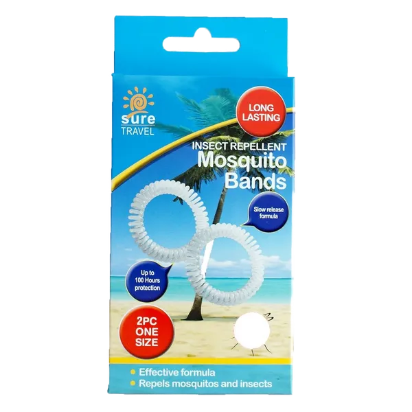 Sure Travel Mosquito Repellent Bands Pack of 2