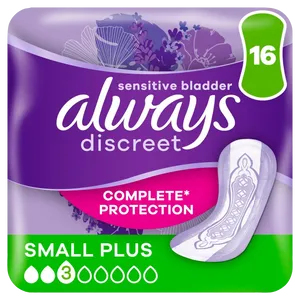 Always Discreet Small Plus Pads Pack of 16