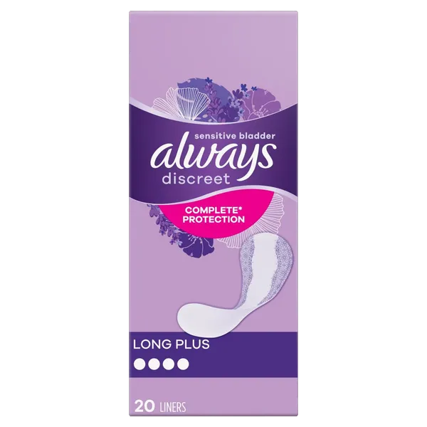 Always Discreet Liners Plus Pack of 20