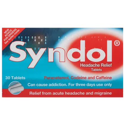 Syndol Headache Relief Tablets Pack of 30