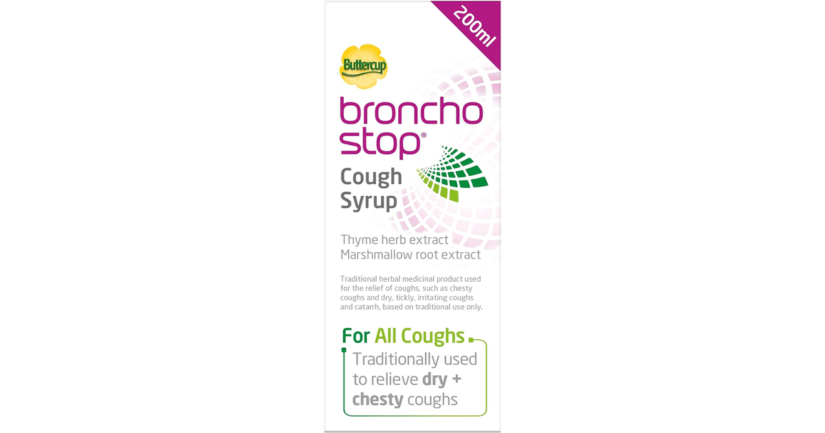 Bronchostop Cough Syrup 200ml