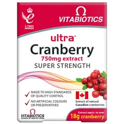 Ultra Cranberry Tablets Pack of 30