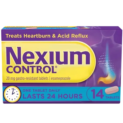 Nexium Control Gastro Resistant 20mg Tablets Pack of 14