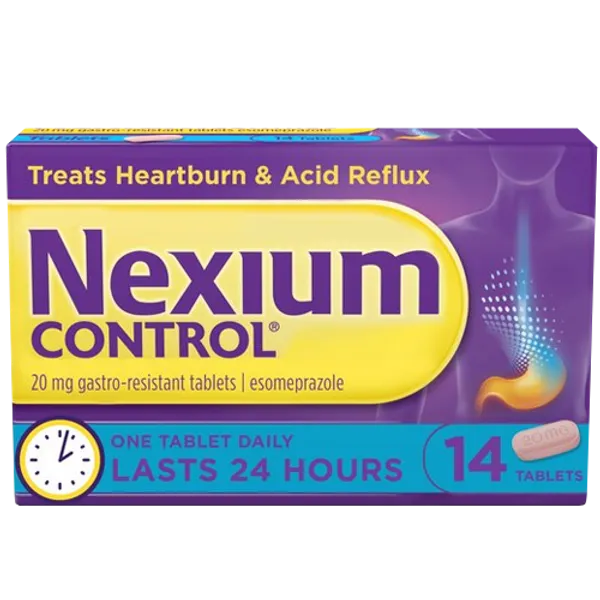Nexium Control Gastro Resistant 20mg Tablets Pack of 14