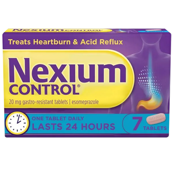 Nexium Control Gastro Resistant 20mg Tablets Pack of 7