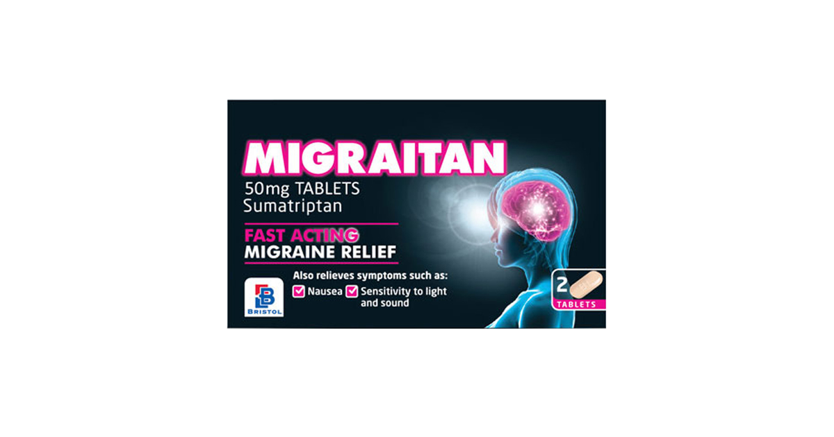 Migraitan 50mg Tablets