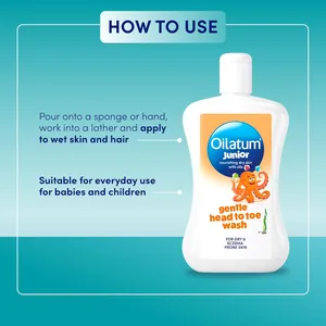 Oilatum Junior Gentle Head to Toe Wash 300ml