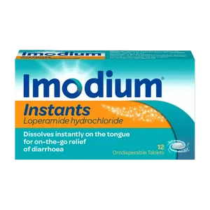 Imodium Instants Melts Diarrhoea Relief Pack of 12