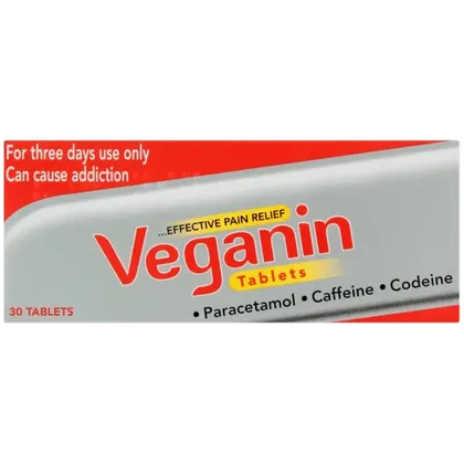 Veganin Tablets Pack of 30