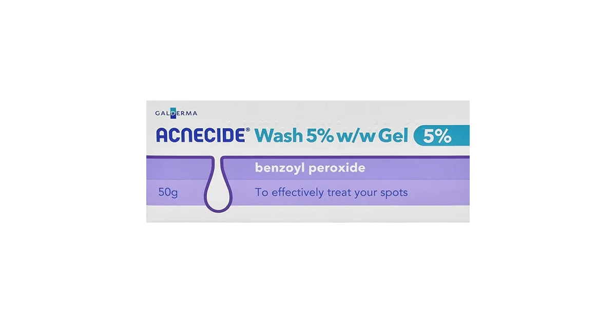 Acnecide Wash 5 w/w Gel 50g