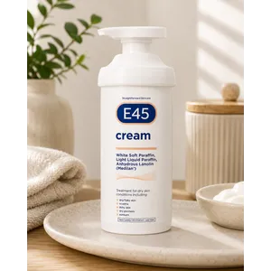 E45 Itch Relief Cream Pump Dispenser 500g