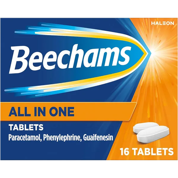 Beechams All-in-one Tablets Non-drowsy Pack of 16