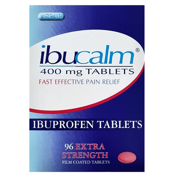 Ibuprofen 400mg Tablets Pack of 96