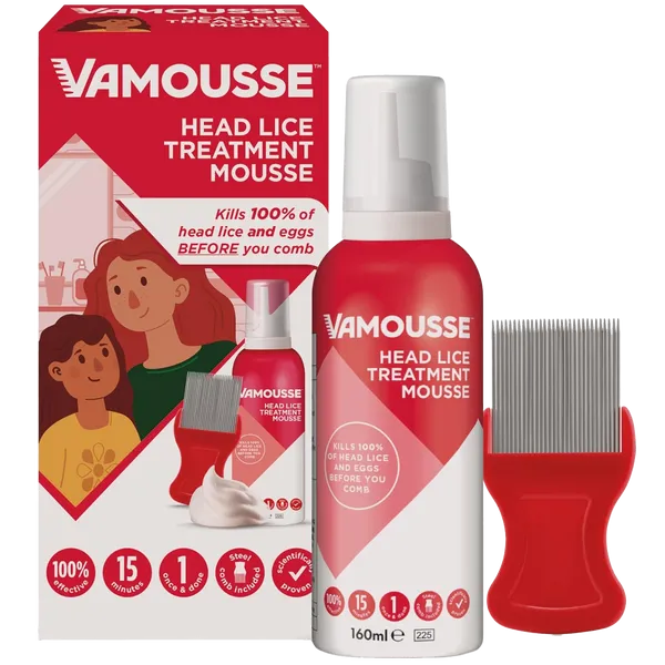 Vamousse Head Lice Treatment 160ml