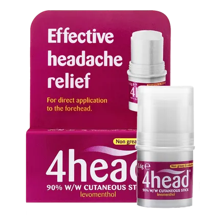 4head Topical Headache Relief Stick 3.6g