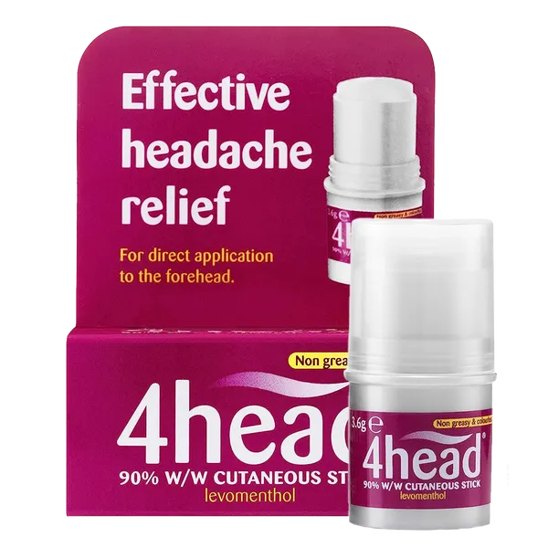 4head Topical Headache Relief Stick 3.6g
